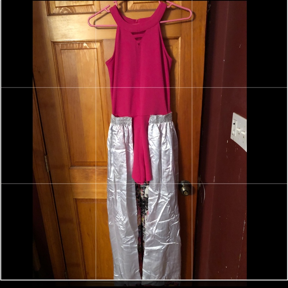 Girls romper runway